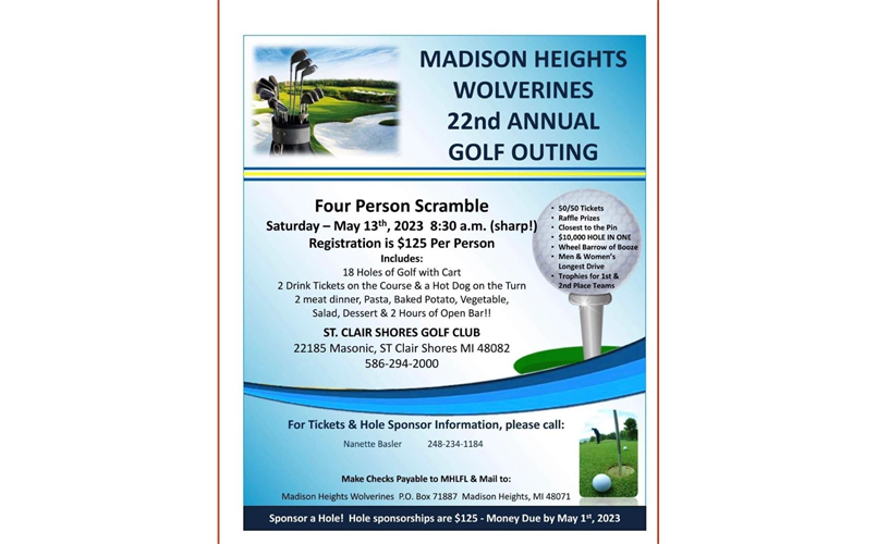 2023 Golf Outing 